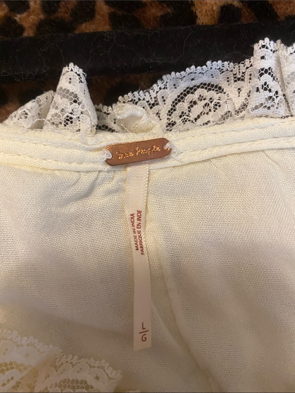 Free People Juno Mini Dress, tea/black tie - Picture 6 of 6